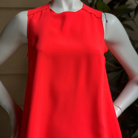 Trina Turk neon pink Trapeze Top - Picture 5 of 7